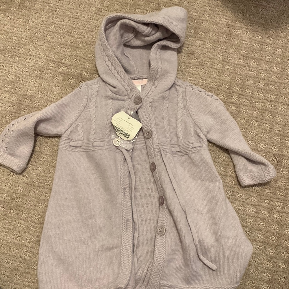 Janie and Jack grey sweater